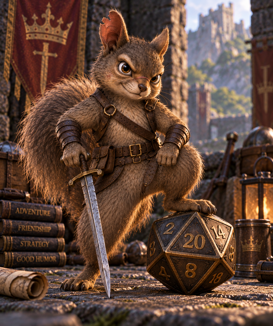 Nick the squirrel